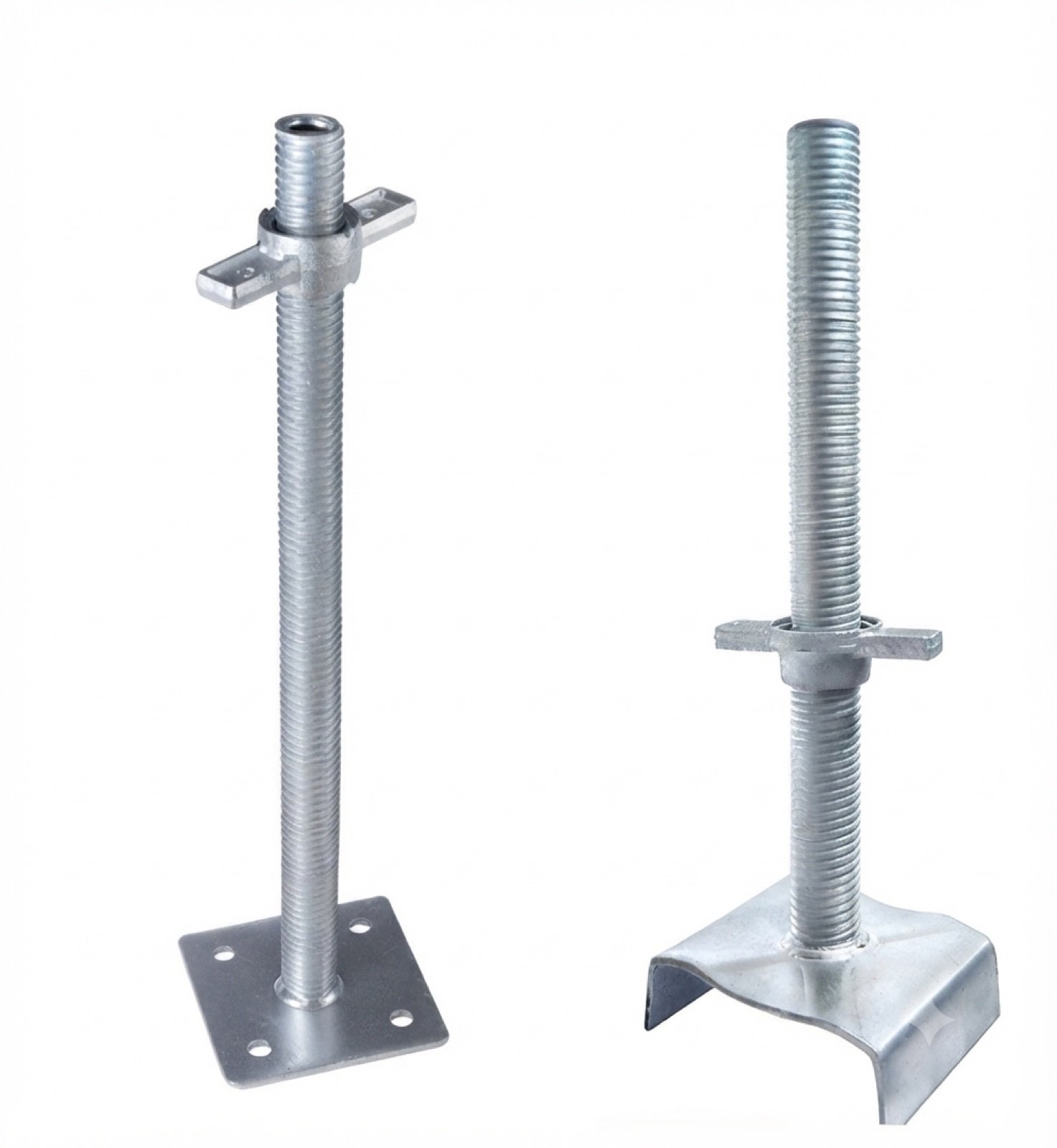 Base Jack close-up showing heavy-duty threaded adjustment mechanism | Gloscope Trading