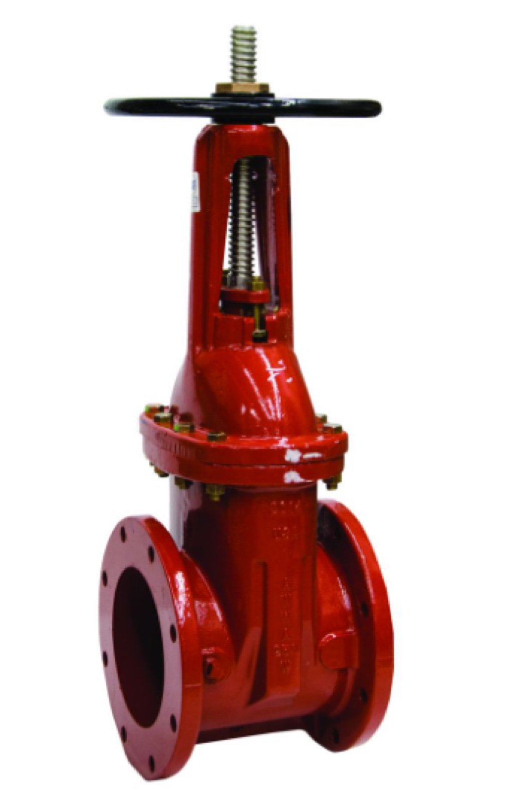 Gate valve close-up showing full bore design for maximum flow | Gloscope Trading