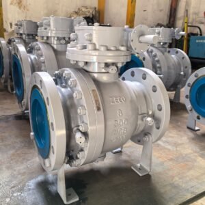 Globe valve close-up showing excellent flow regulation capability | Gloscope Trading