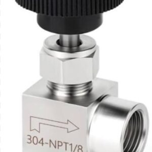 Needle valve close-up showing precise flow control and regulation | Gloscope Trading