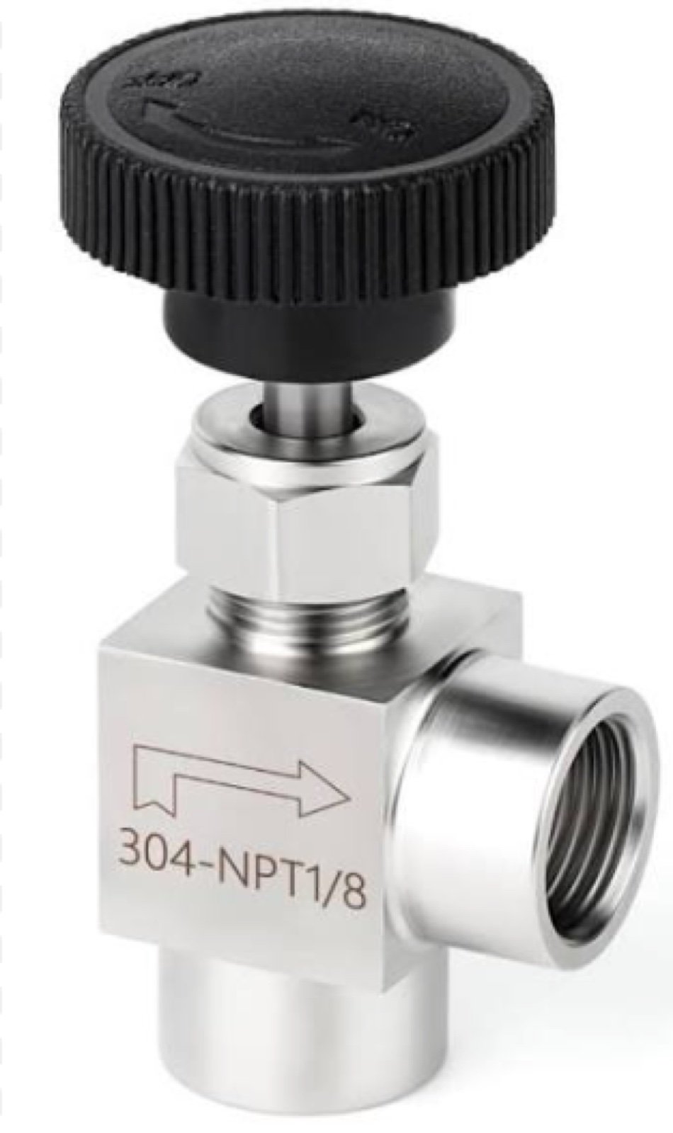 Needle valve close-up showing precise flow control and regulation | Gloscope Trading