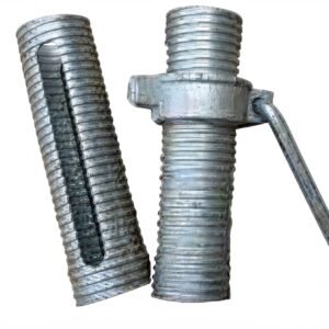 Prop sleeve close-up showing heavy-duty threaded adjustment mechanism | Gloscope Trading