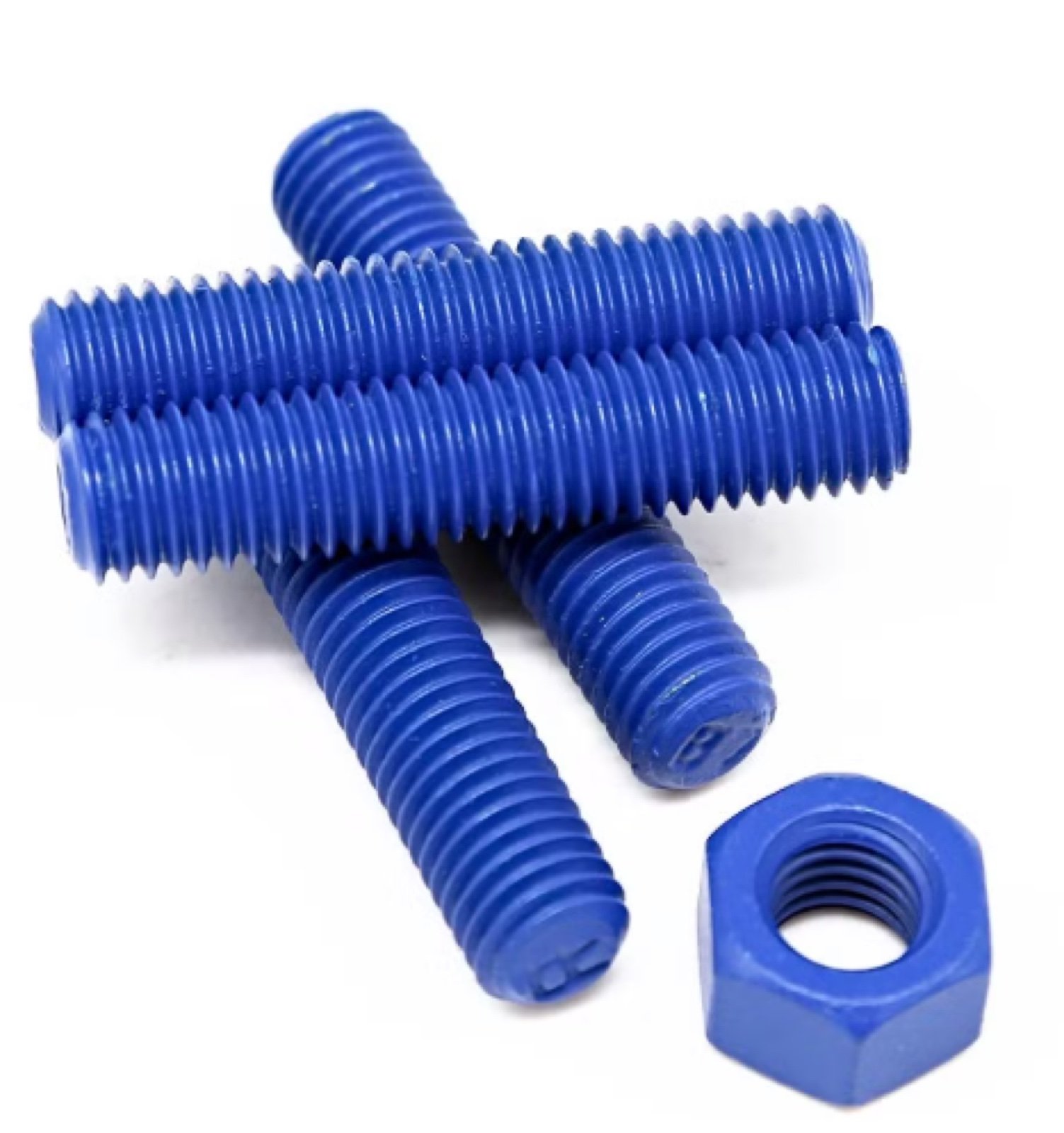 PTEF coated stud - PTFE fastener | Gloscope Trading