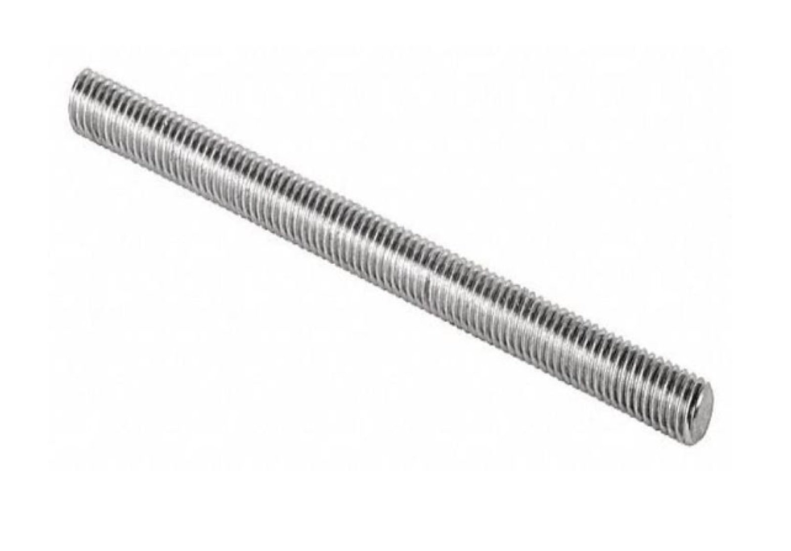 ss thread rod close-up showing fully threaded design throughout the length | Gloscope Trading