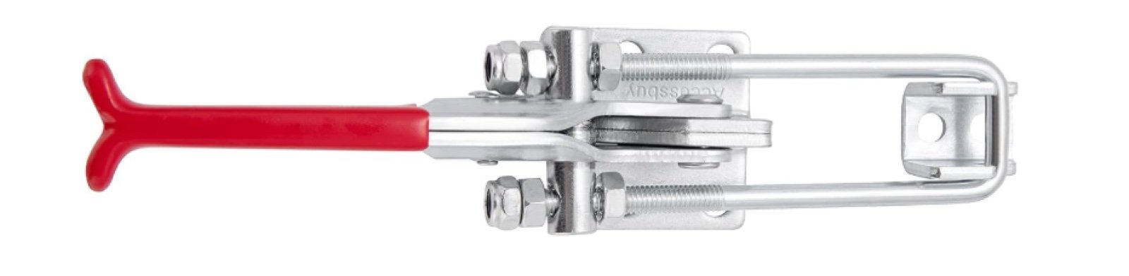 Toggle clamp close-up showing quick locking and release mechanism | Gloscope Trading
